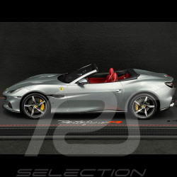 Ferrari Portofino M Spider 2021 Argento Titanio 1/18 BBR Models P18193l