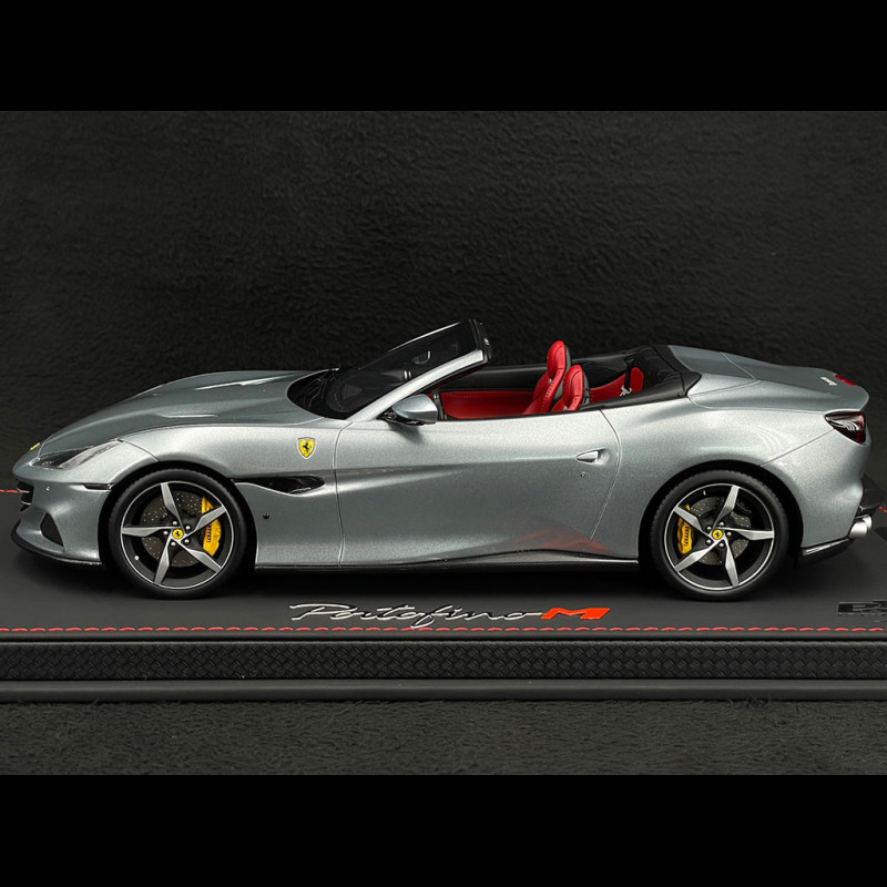 Ferrari Portofino M Spider 2021 Argento Titanio 1/18 BBR