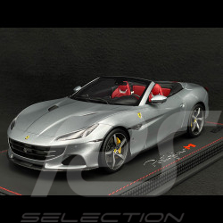 Ferrari Portofino M Spider 2021 Argento Titanio 1/18 BBR Models P18193l