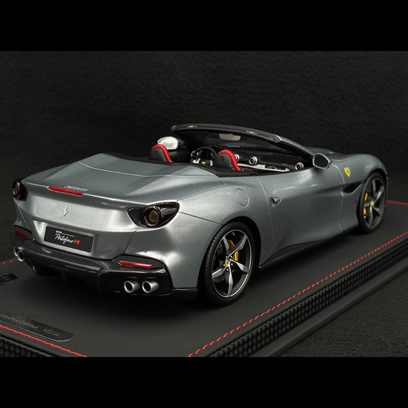 Ferrari Portofino M Spider 2021 Argento Titanio 1/18 BBR Models
