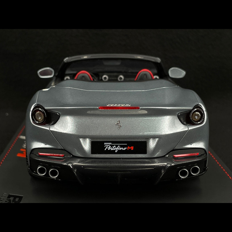 Ferrari Portofino M Spider 2021 Argento Titanio 1/18 BBR Models