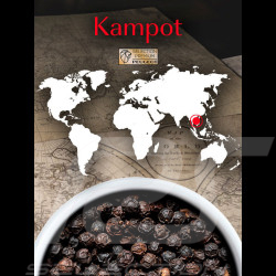 Peugeot Cambodia Black Pepper Kampot 3 x 20 g