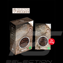 Peugeot Organic Black Pepper from Cambodia Kampot 3 x 20 g