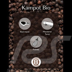 Peugeot Poivre Noir Bio du Cambodge Kampot 3 x 20 g