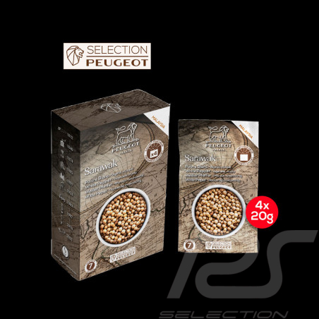 Peugeot White Pepper from Malaysia Sarawak 4 x 20 g