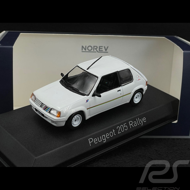 Peugeot 205 Rallye 1988 Blanc Meije 1/43 Norev 471750
