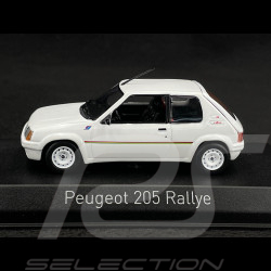 Peugeot 205 Rallye 1988 Meije White 1/43 Norev 471750