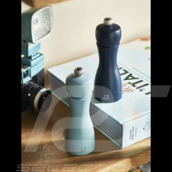 Duo of Peugeot Pepper and Salt mills Wood - Tahiti Air Night Blue / Azure Blue