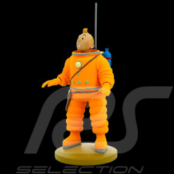 Figurine Tintin Cosmonaute - On a marché sur la Lune Résine 12 cm 42186