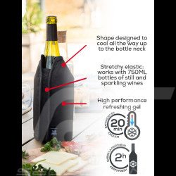 Wein- und Champagnerkühler Peugeot Frizz erweiterbar 23cm Schwarz