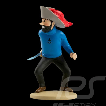 Figurine Capitaine Haddock Chevalier - Le Secret de La Licorne Résine 12 cm 42232