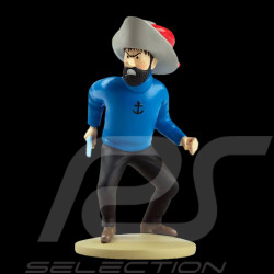 Figurine Captain Haddock Knight - The Secret Of The Unicorn Resin 12 cm 42232