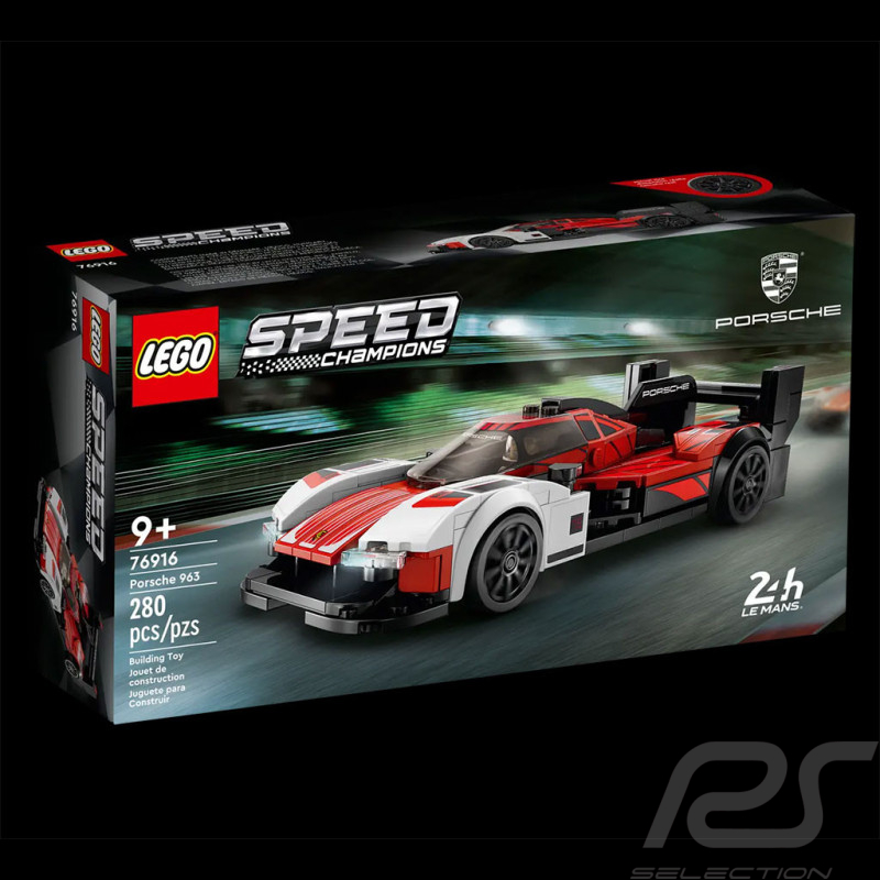 Lego Porsche 963 Penske Motorsport et Figurine de Pilote Speed Champions WAP0409630PLEG