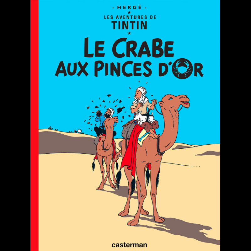 Lot De 4 Figurines Tintin En Trench Coat – Le Crabe Aux Pinces D'or, édition 2011, Résine