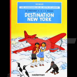 Avion Tintin - Jo, Zette & Jocko: Destination New-York - Avion de chasse américain 16 cm 29555