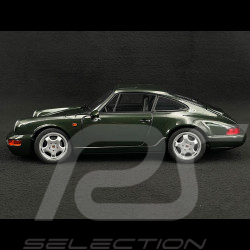 Porsche 911 Carrera 4 Type 964 1992 Metallic Dark Green 1/18 Norev 187321