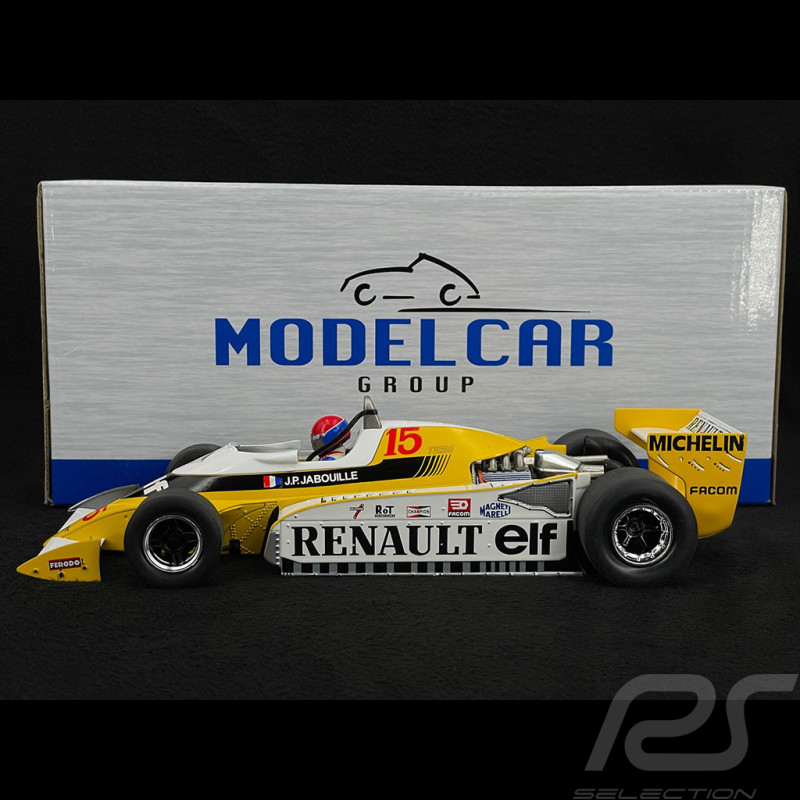 Jean-Pierre Jabouille Renault RS10 n° 15 Sieger GP Frankreich 1979 F1 1/18 MCG MCG18616F