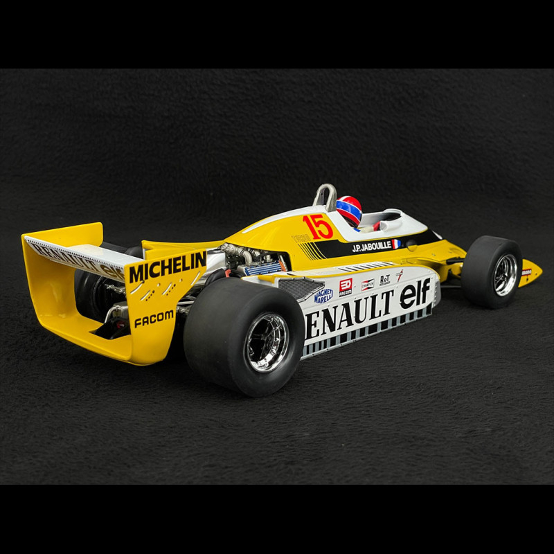 1/43 ターボ車 初優勝 ジャブイーユ spark Renault RS10 #15 Jabouille 