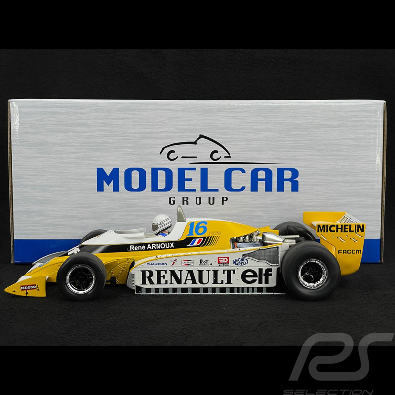 René Arnoux Renault RS10 n° 16 Winner GP Great Britain 1979 F1 1/18 MCG MCG18617F
