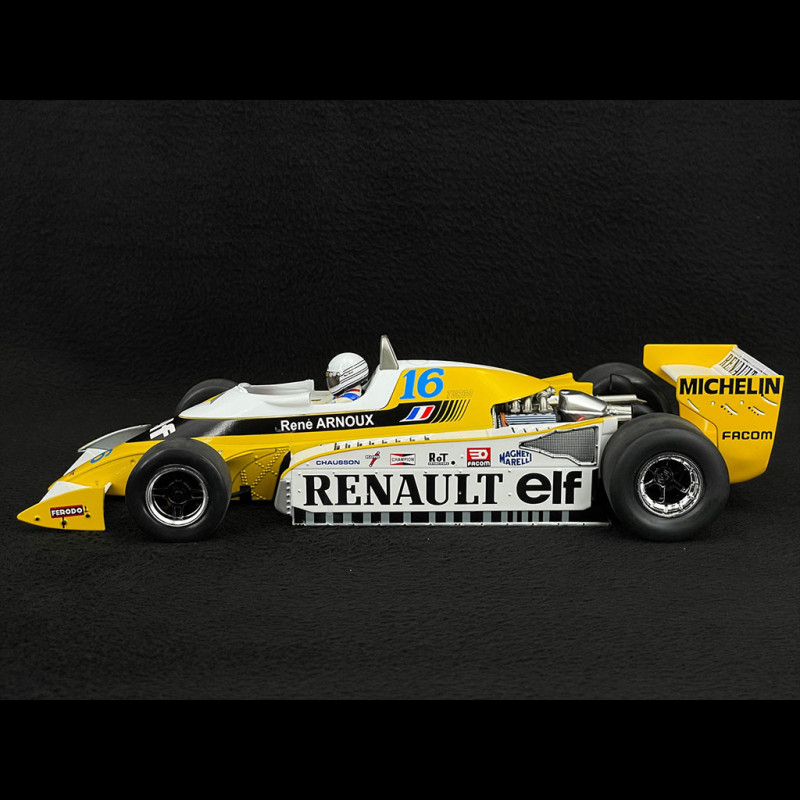 RENAULT RS10 RENÉ Arnoux #16 Great Britain GP 1979 MCG18617F 1/18 MCG