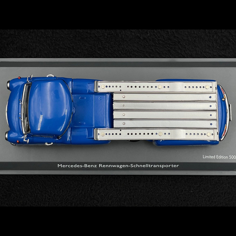 Mercedes - Benz Renntransporter 1955 Wunderblau 1/43 Schuco 450253800