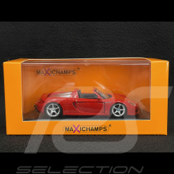 Porsche Carrera GT 2003 Rouge Indien 1/43 Minichamps 940062631
