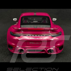 Porsche 911 Turbo S Coupe Type 992 2021 20th Anniversary China Sport Design Rubystone Red 1/18 Minichamps 113069075