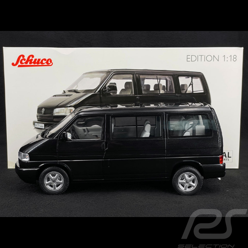 Volkswagen Transporter Combi T4b Bus Caravelle 1993 Black 1/18 Schuco 450041600