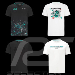 Set of 4 Mercedes-AMG Petronas F1 Team T-Shirt - Men