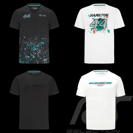 Set de 4 T-Shirt Mercedes-AMG Petronas F1 Team - homme