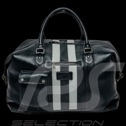 Très Grand Sac Cuir Jacky Ickx x 24h Le Mans Collection - Bleu marine 26976-1000