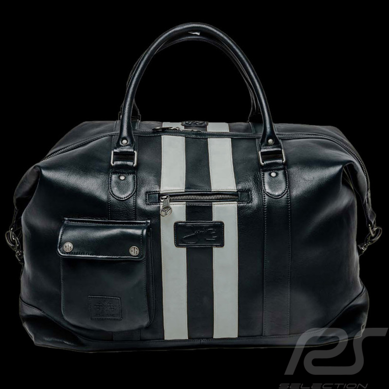 Very Big Leather Bag Jacky Ickx x 24h Le Mans Collection - Navy blue 26976-1000