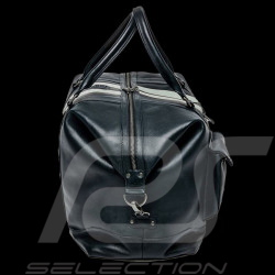 Très Grand Sac Cuir Jacky Ickx x 24h Le Mans Collection - Bleu marine 26976-1000