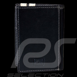 Wallet Jacky Ickx x 24h Le Mans Collection Navy Leather Blue 26977-1000