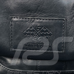 Big Leather Bag Jacky Ickx x 24h Le Mans Collection - Navy blue 26975-1000