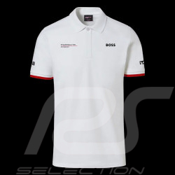 Porsche Polo-Shirt Motorsport BOSS Weiß WAP430P0MS - herren