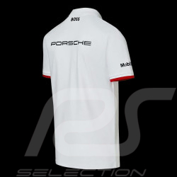 Porsche Polo-Shirt Motorsport BOSS White WAP430P0MS - men