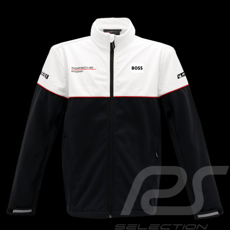 Veste Hugo Boss Porsche Motorsport Softshell noir / blanc WAP435P0MS - homme