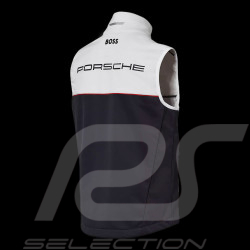 Veste Porsche Hugo Boss Motorsport Softshell sans manches noir / blanc WAP437P0MS - mixte