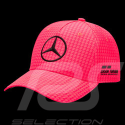 Casquette Mercedes AMG F1 Lewis Hamilton USA GP Rose Neon 701223402-006 - Mixte