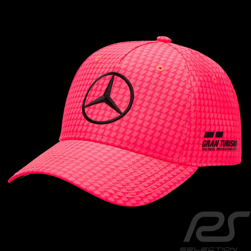Mercedes AMG Kappe F1 Lewis Hamilton USA GP Neonrosa 701223402-006 - Unisex