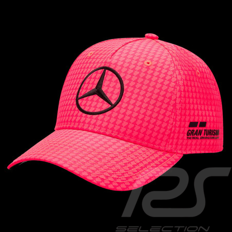 Mercedes AMG Cap F1 Lewis Hamilton USA GP Neon pink 701223402-006 - Unisex