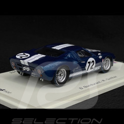 Ford GT40 n° 72 3ème 2000 km Daytona 1965 1/43 Spark US249