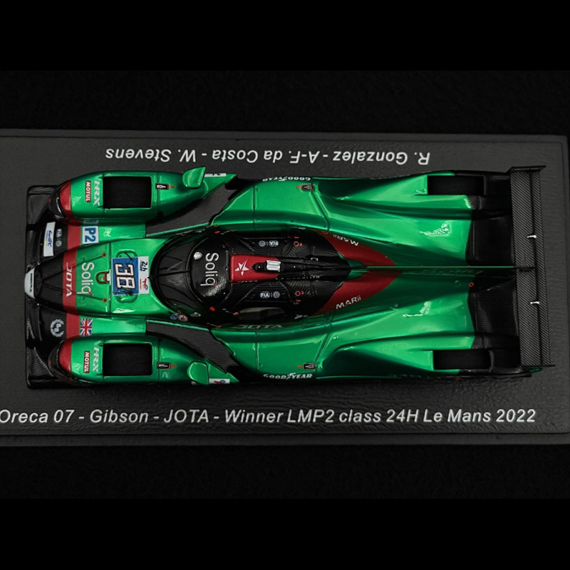 Spark Modellauto Ore 07 – Le Mans 2022, 1:43, Schwarz/grün
