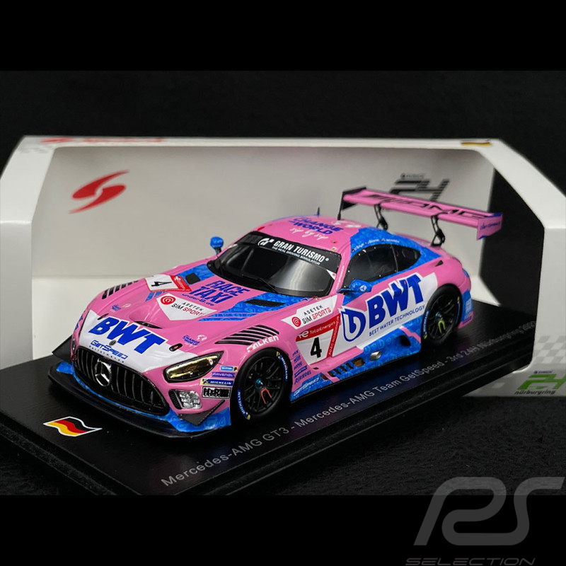 Mercedes-AMG GT3 n° 4 3. 24h Nürburgring 2022 1/43 Spark SG841
