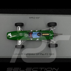 Ron Harris Lotus 35 Cosworth n° 4 Vainqueur GP Pau 1965 F2 1/43 Minichamps SF287