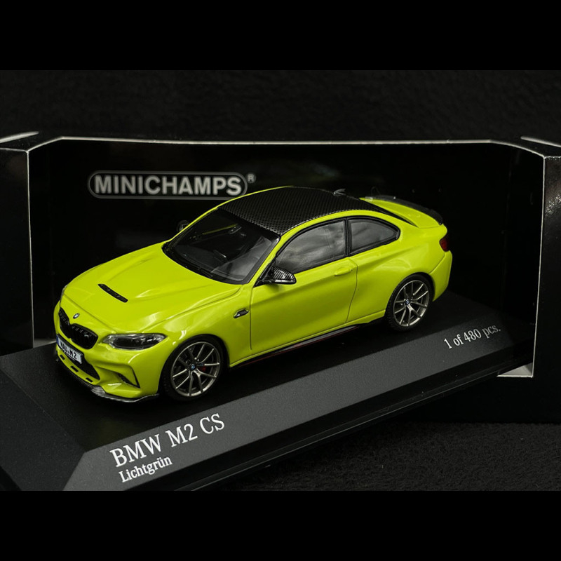 BMW M2 CS F87 2020 Grün 1/43 Minichamps 410021029 