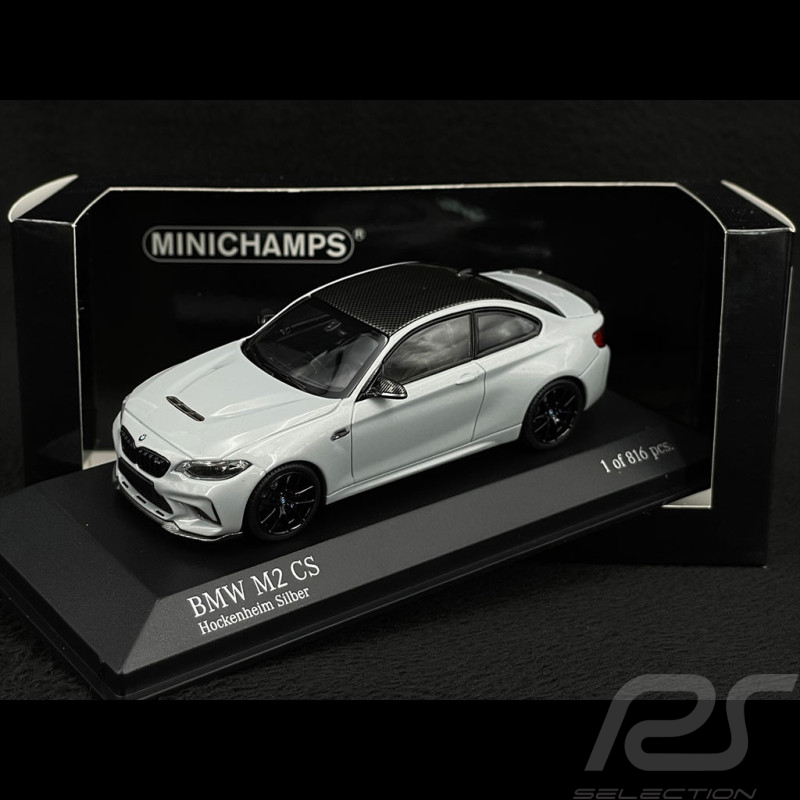 BMW M2 CS F87 2020 Hockenheim Silver 1/43 Minichamps 410021027