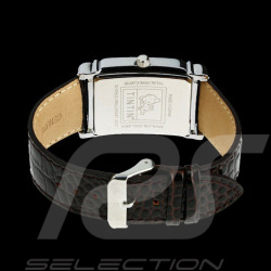 Tintin and Snowy Watch - Portrayal Classic Vintage Leather Strap 82409