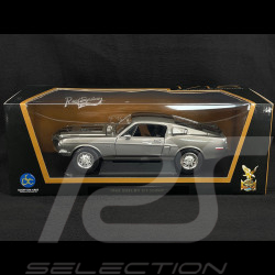 Ford Mustang Shelby GT500 KR 1968 Argent 1/18 Lucky DieCast LDC92168SILVER